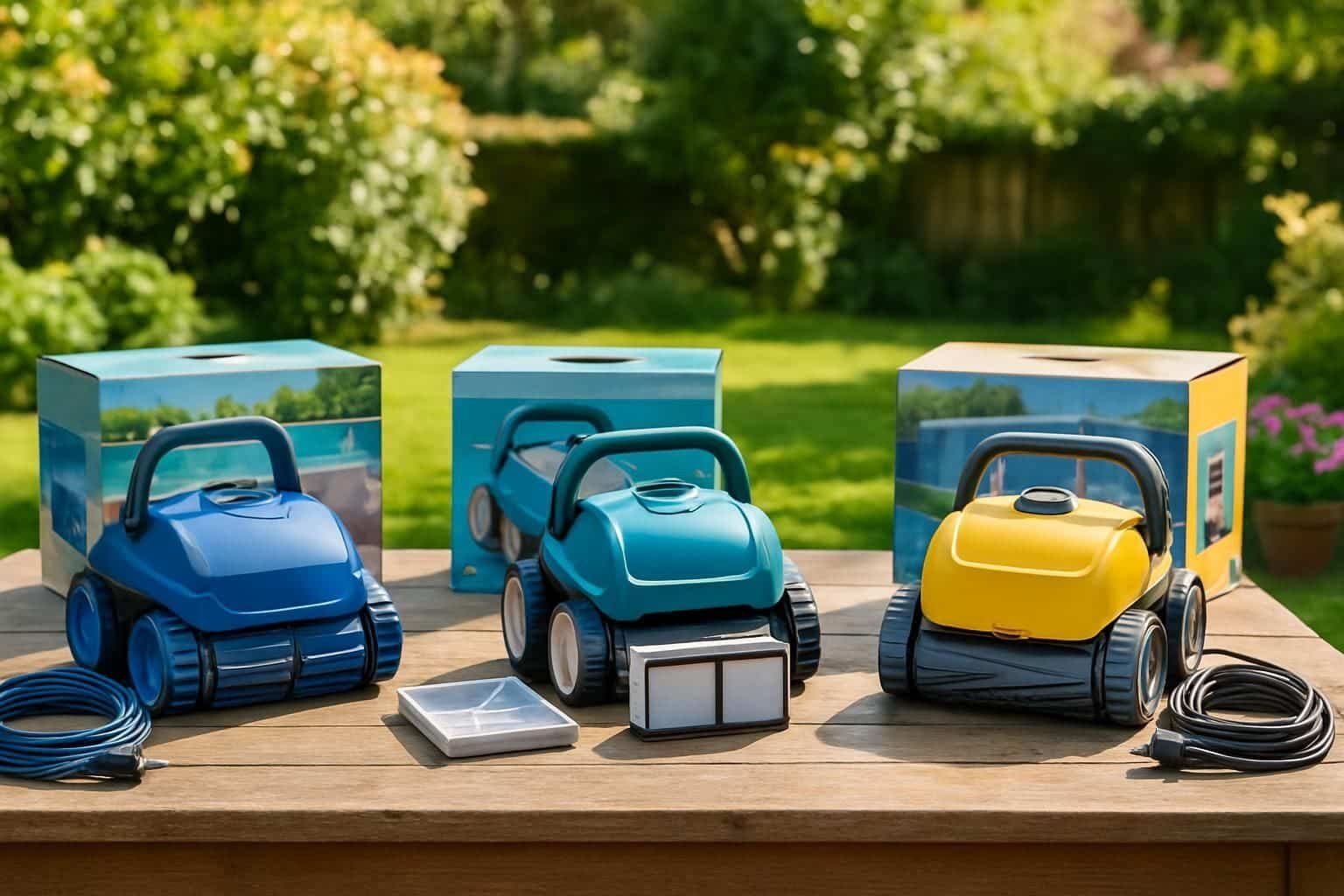 Découvrez notre guide complet pour choisir le robot piscine hors sol idéal, afin d'assurer un nettoyage efficace et facile de votre piscine.