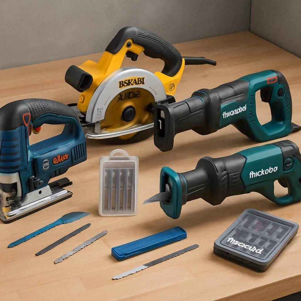 Découvrez notre guide complet et comparateur de scies électriques à main pour choisir l'outil idéal adapté à vos besoins de bricolage et de coupe.