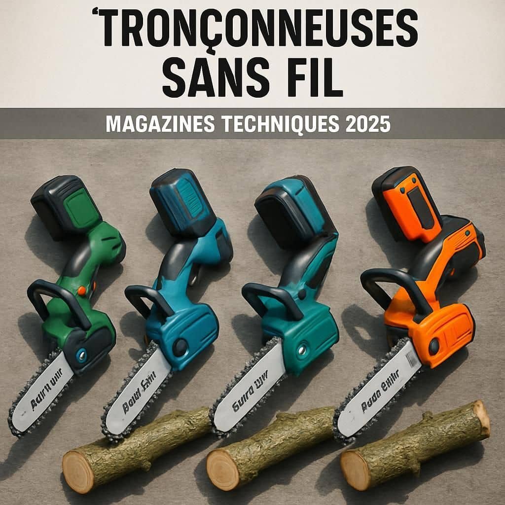 Découvrez notre sélection des 5 meilleures tronçonneuses sans fil en 2025, alliant performance, autonomie et maniabilité pour tous vos travaux de coupe.