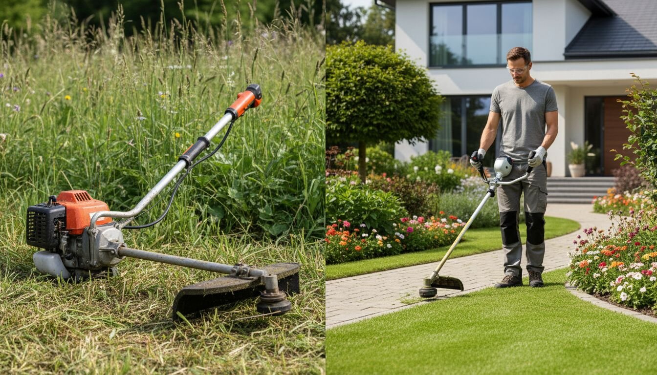 Découvrez comment choisir entre une débroussailleuse et un coupe-bordure pour entretenir efficacement votre jardin et faciliter vos travaux de coupe.