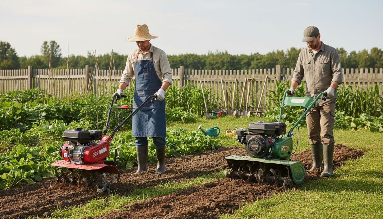 Découvrez les principales différences entre motobineuse et motoculteur pour choisir l'outil idéal adapté à vos besoins de jardinage. Guide complet et conseils pratiques.
