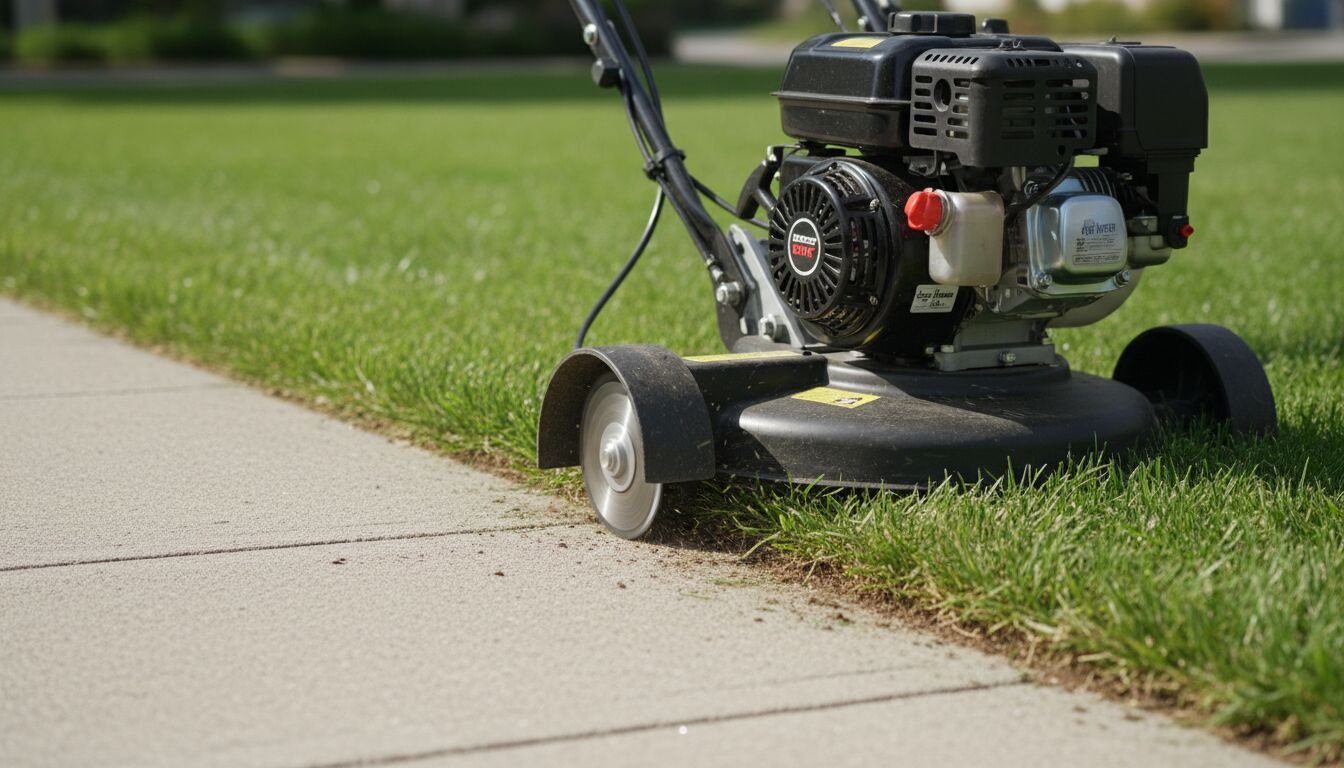 Découvrez le dresse bordure thermique, l'outil idéal pour des finitions nettes et précises de votre jardin. Puissant et performant, il facilite la coupe des bordures pour un travail impeccable.