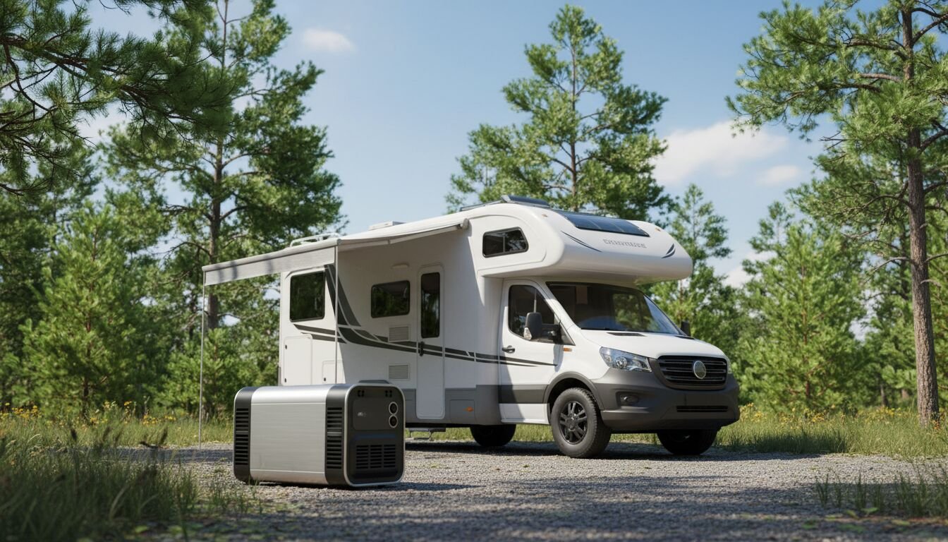 Découvrez notre groupe électrogène silencieux spécialement conçu pour camping-car, offrant une autonomie optimale et un confort maksimal lors de vos déplacements.