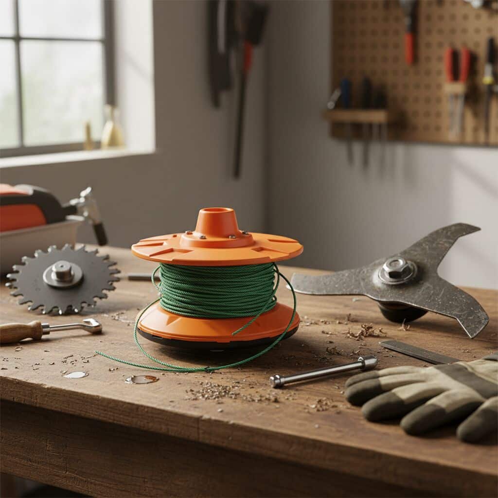 Découvrez quelle lame de débroussailleuse thermique choisir pour couper efficacement les broussailles épaisses et assurer un jardin parfaitement entretenu.