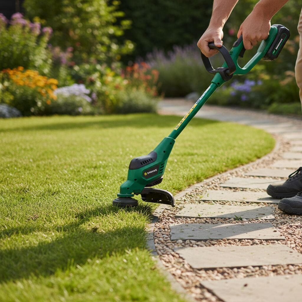 Découvrez la taille bordure à batterie, alliant précision et liberté de mouvement sans fil pour vos espaces verts en 2026. La solution idéale pour un entretien facile et performant.